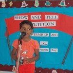 13.	Show and Tell Competition